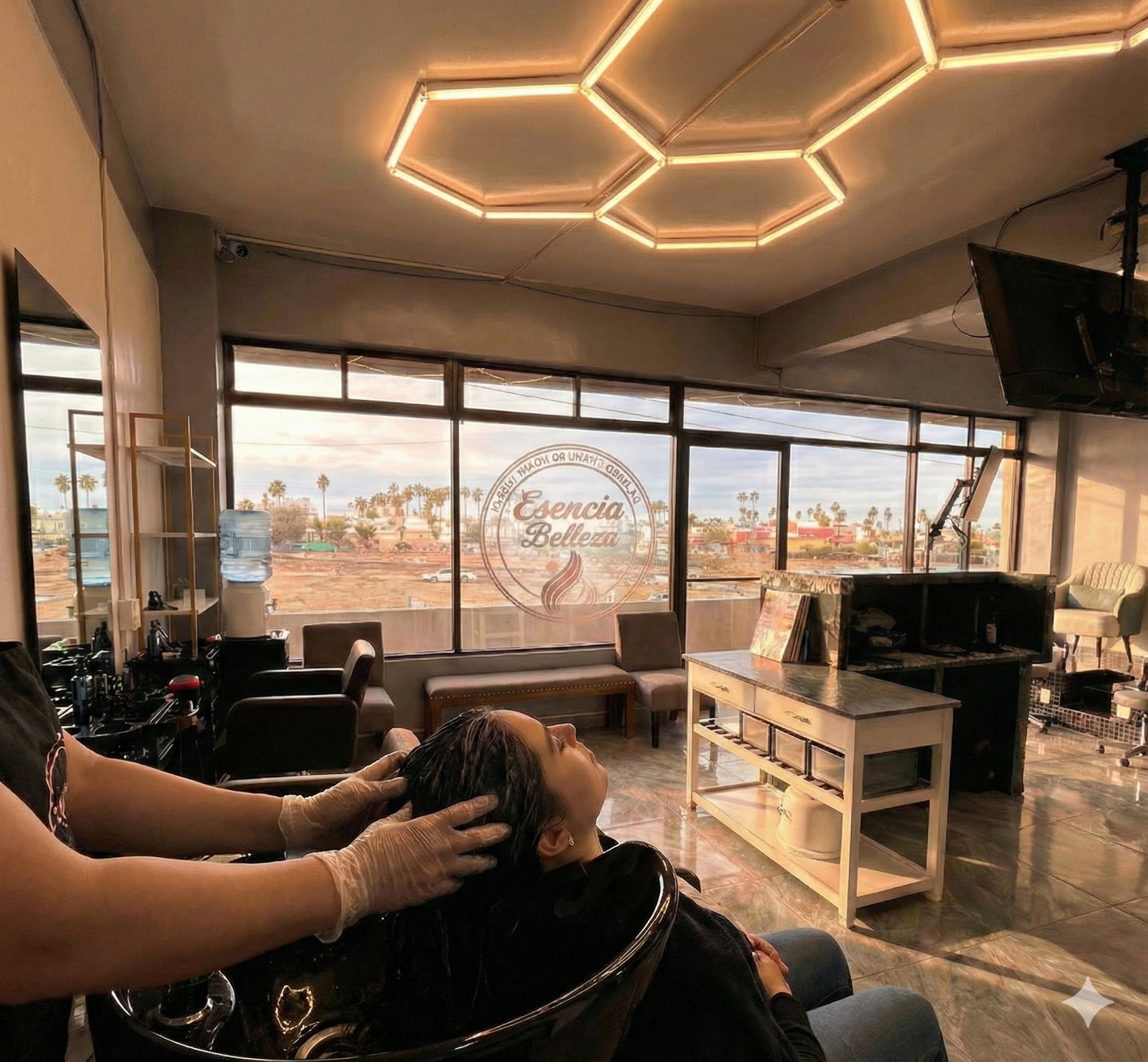 Tratamiento de keratina y botox capilar para cabello dañado